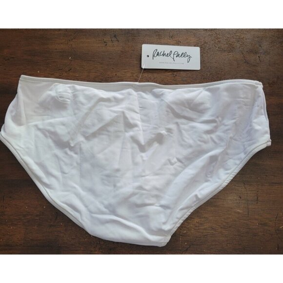 NWT Rachel Pally S Roatan Bikini Swim Bottom White 123479 - Picture 1 of 2